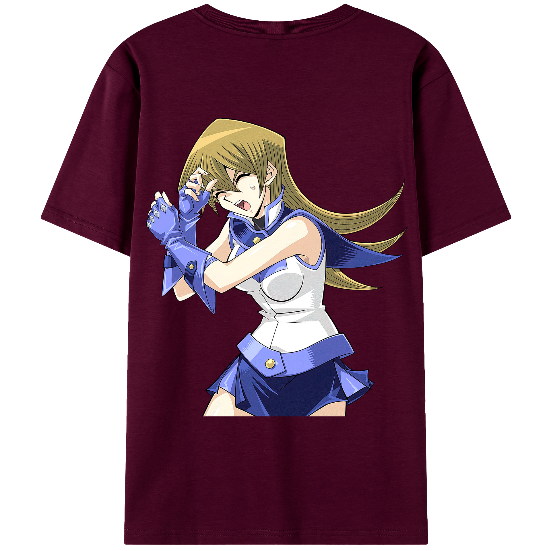 （画像用） 遊☆戯☆王 Yu-Gi-Oh! レディース半袖Tシャツ(バックプリント)
